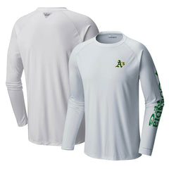 MLB Athletics Columbia Terminal Tackle Long Sleeve T-Shirt