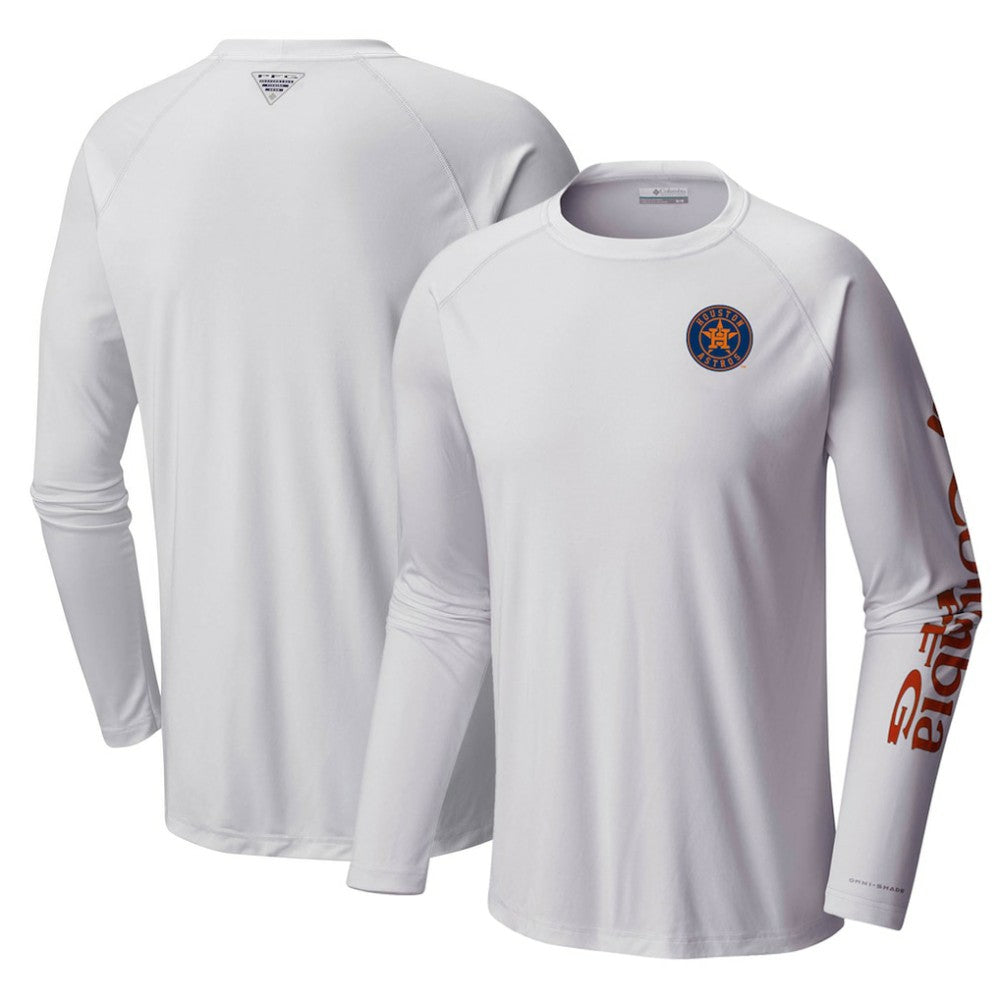 MLB Houston Astros Columbia Terminal Tackle Long Sleeve T-Shirt