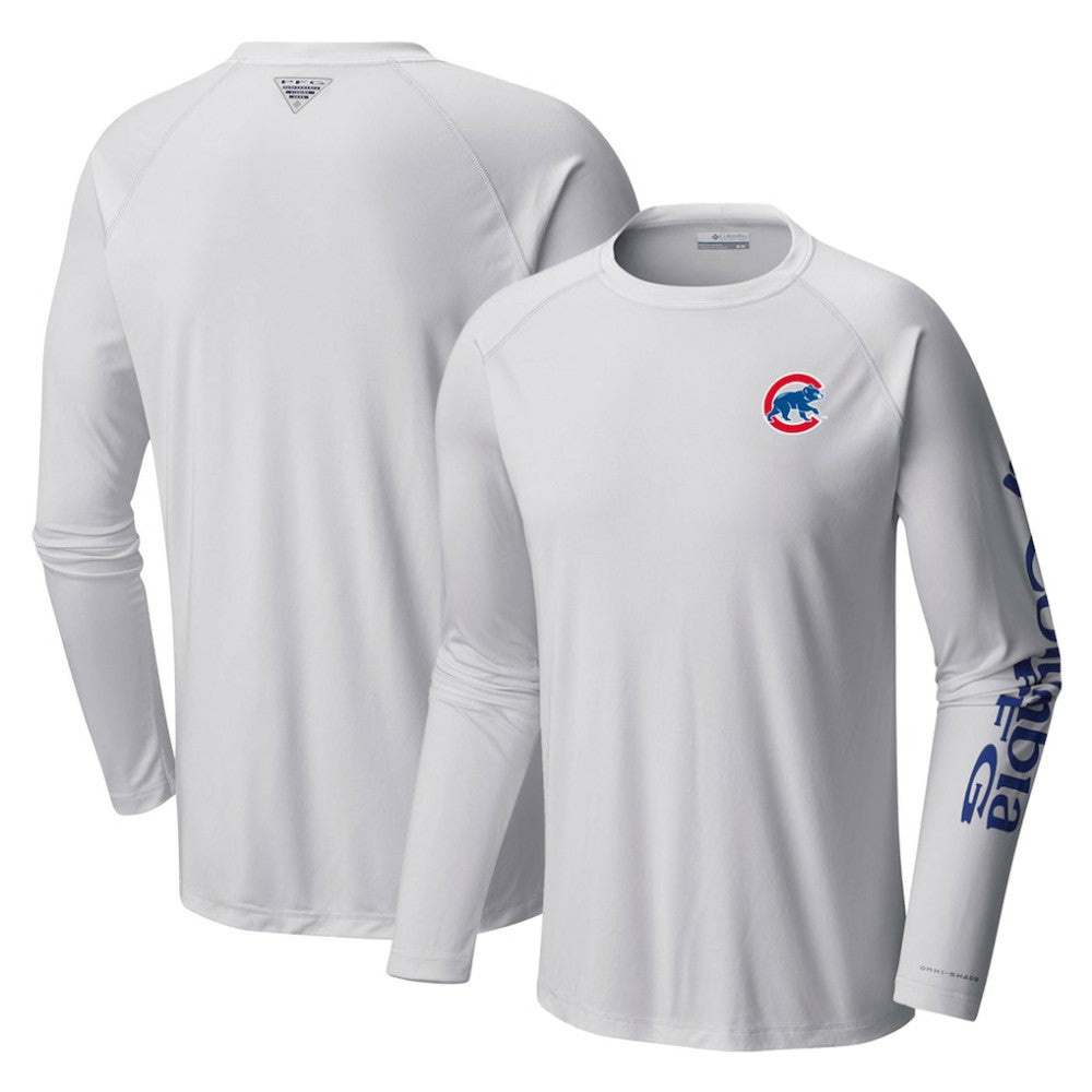 MLB Chicago Cubs Columbia Terminal Tackle Long Sleeve T-Shirt