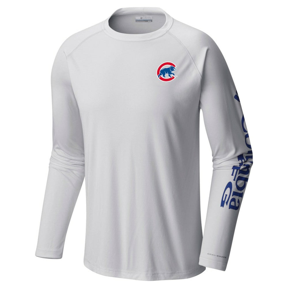 MLB Chicago Cubs Columbia Terminal Tackle Long Sleeve T-Shirt