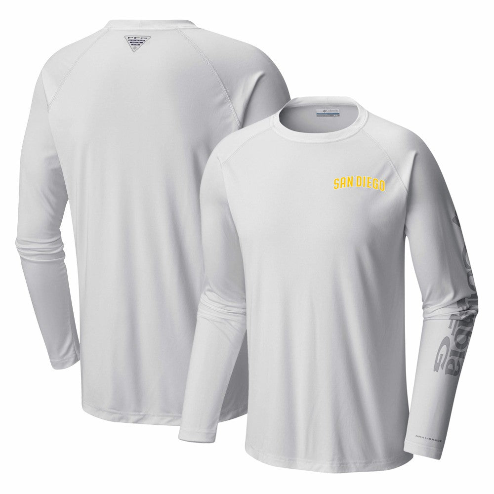 MLB San Diego Padres Columbia Terminal Tackle Long Sleeve T-Shirt