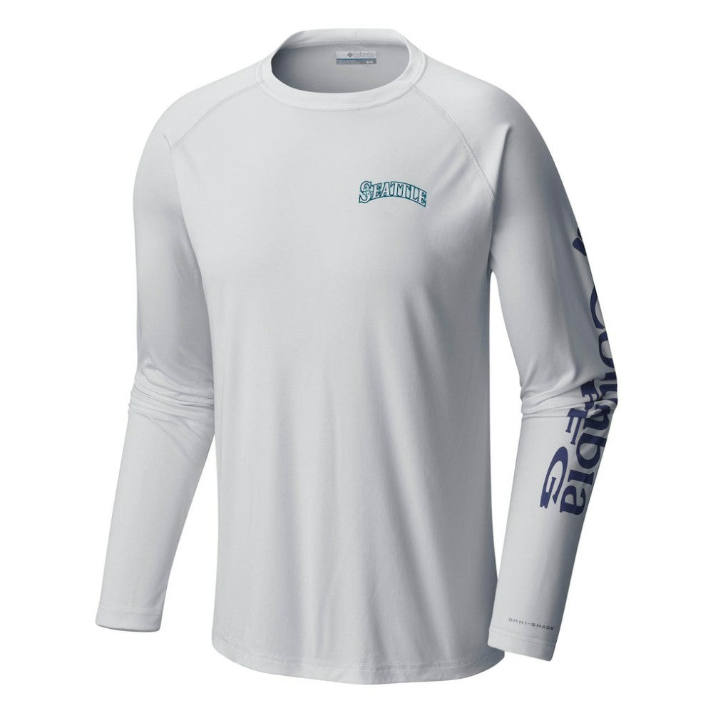 MLB Seattle Mariners Columbia Terminal Tackle Long Sleeve T-Shirt