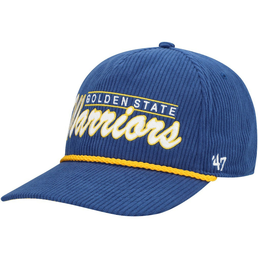 NBA Golden State Warriors '47 Double Header Sidepatch Cord Hitch Adjustable Hat sale