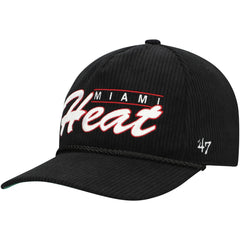 NBA Miami Heat '47 Double Header Sidepatch Cord Hitch Adjustable Hat