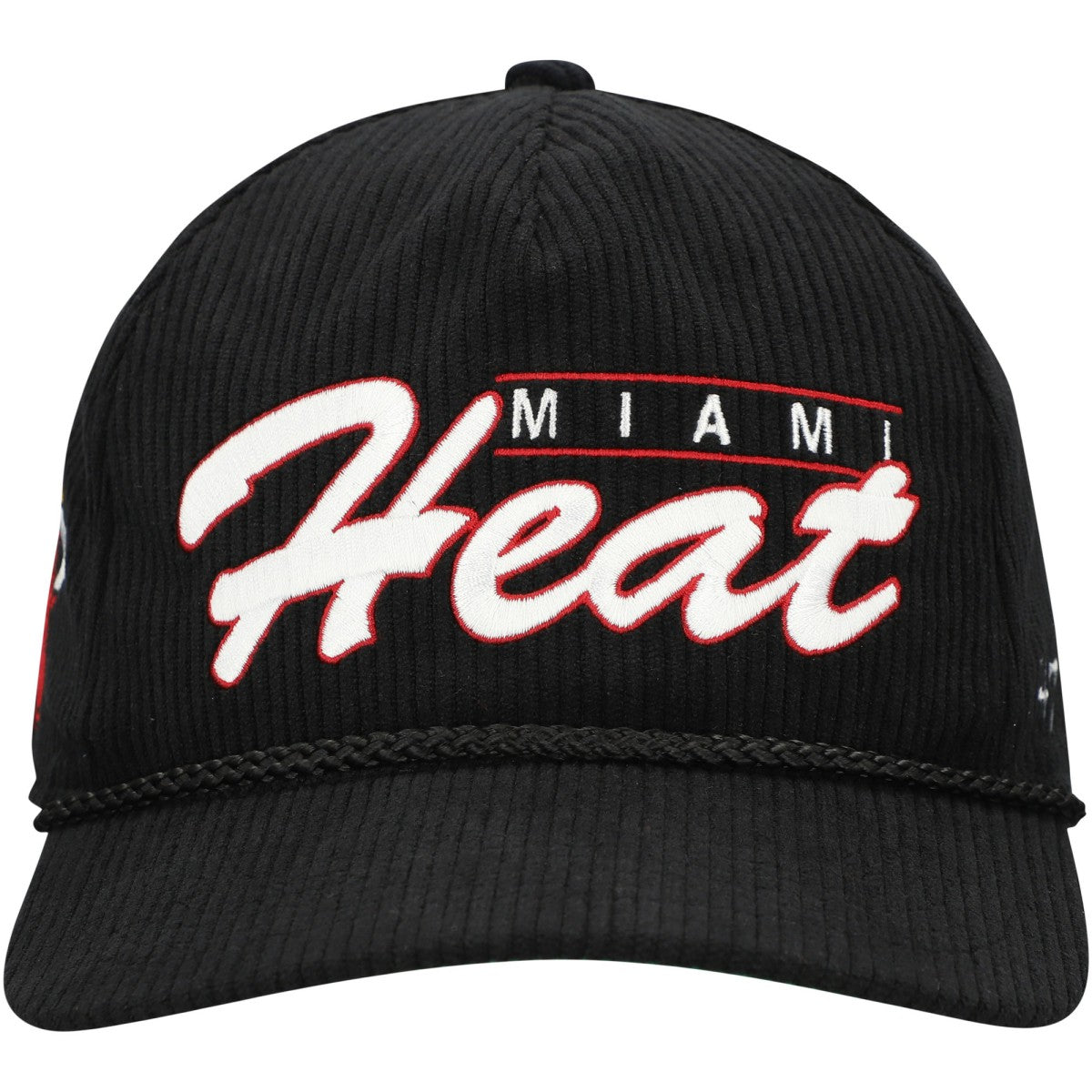 NBA Miami Heat '47 Double Header Sidepatch Cord Hitch Adjustable Hat