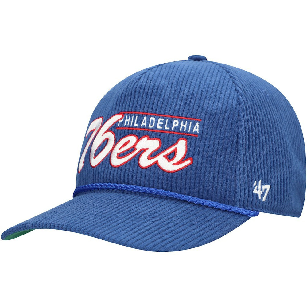NBA Philadelphia 76ers '47 Double Header Sidepatch Cord Hitch Adjustable Hat