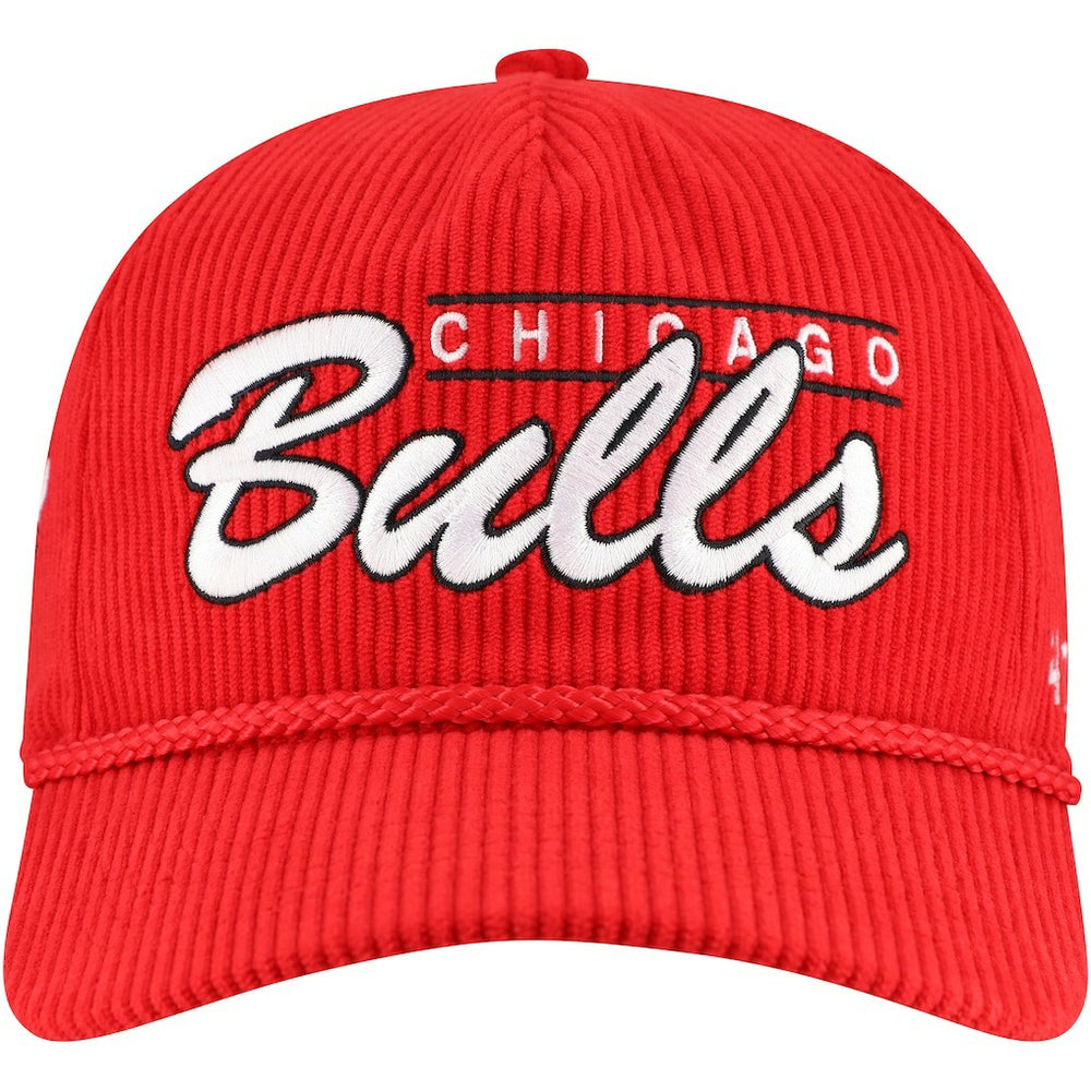 NBA Chicago Bulls '47 Double Header Sidepatch Cord Hitch Adjustable Hat