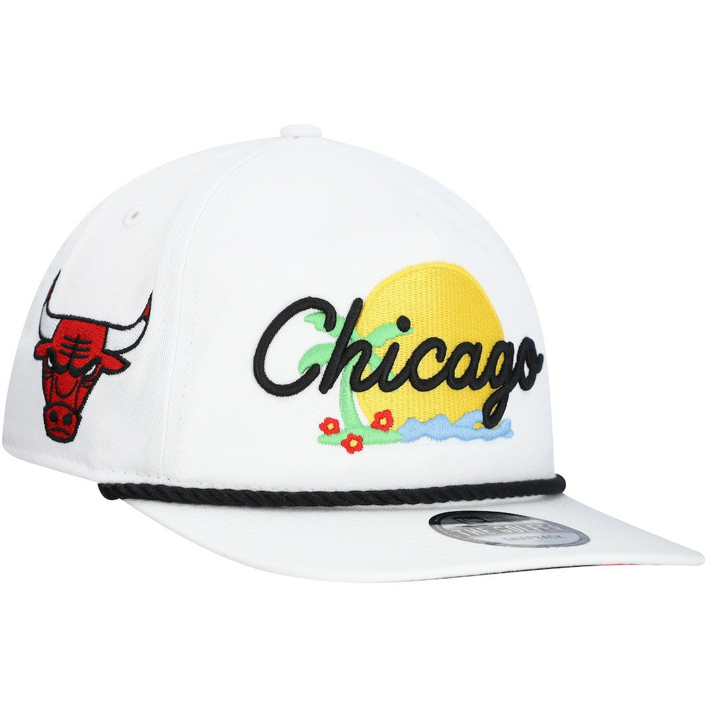 NBA Chicago Bulls Island Oasis Golfer Snapback Hat