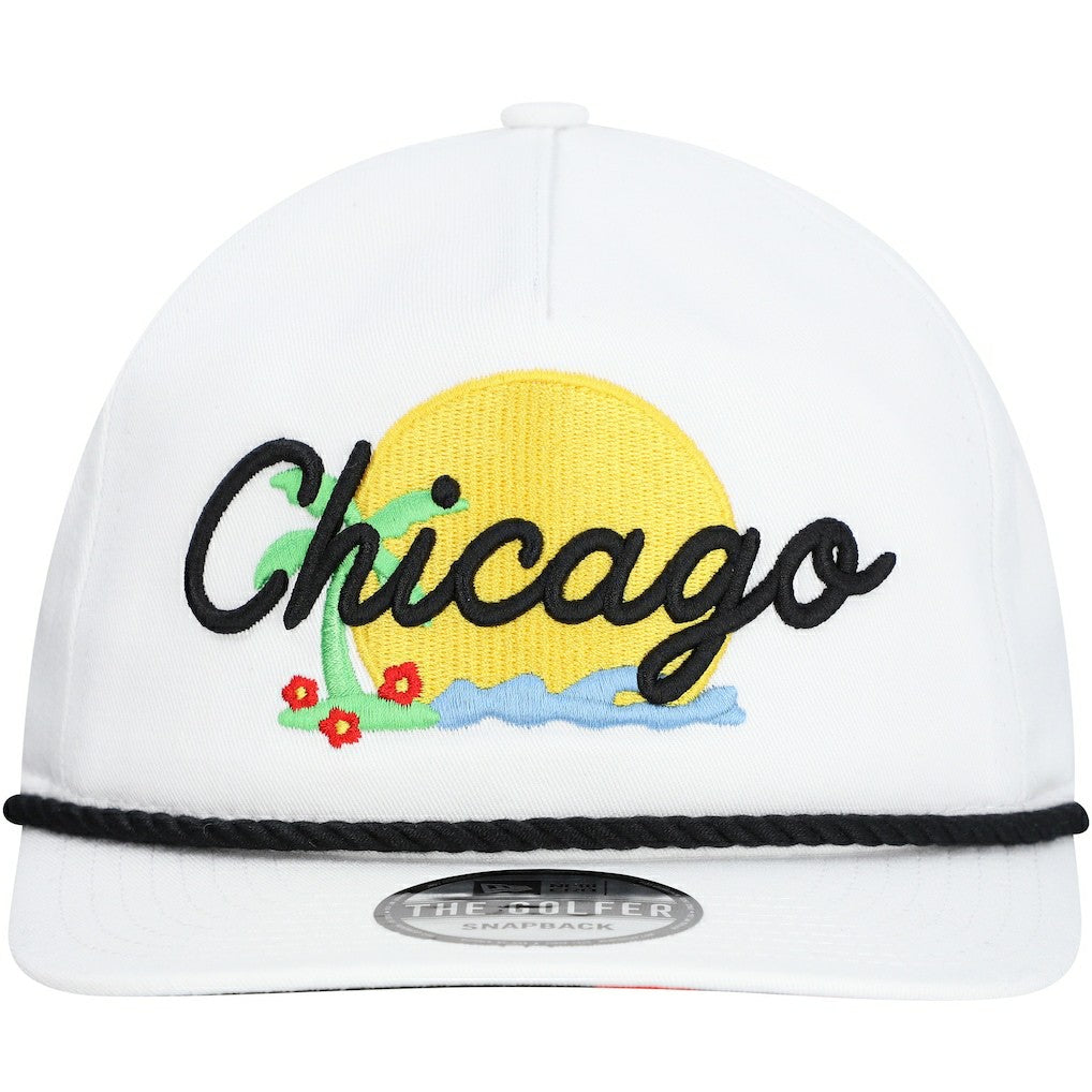 NBA Chicago Bulls Island Oasis Golfer Snapback Hat