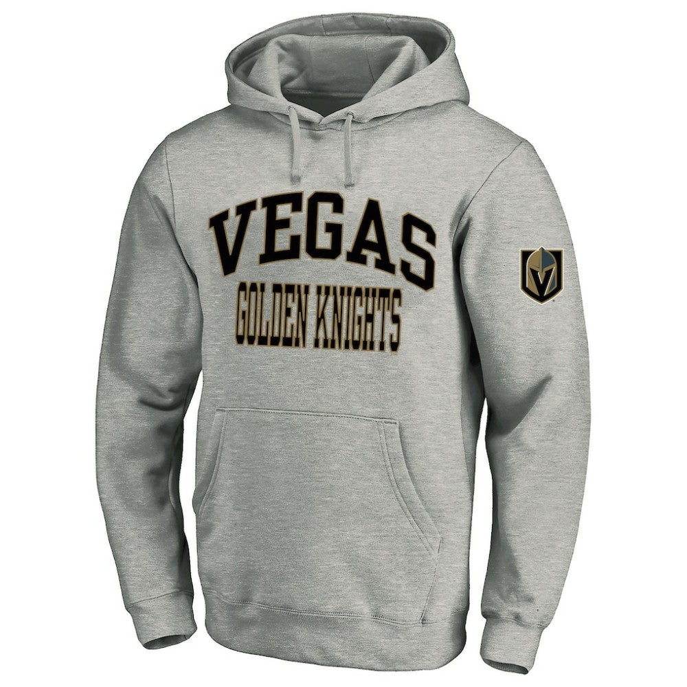 NHL Heather Gray Vegas Golden Knights Fanatics Big & Tall Fleece Pullover Hoodie