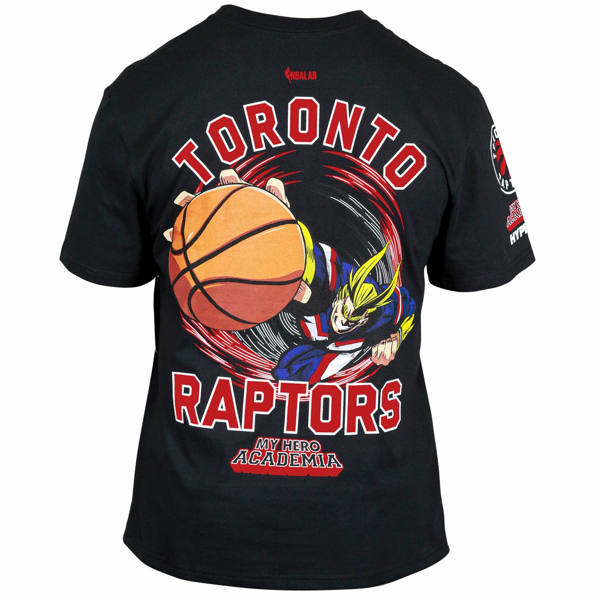 NBA Toronto Raptors Hyperfly Unisex NBA x My Hero Academia All Might Smash T-Shirt
