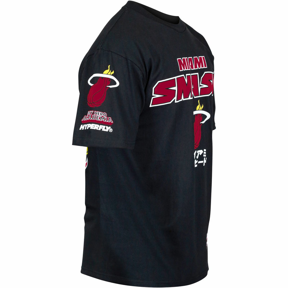 NBA Miami Heat Hyperfly Unisex NBA x My Hero Academia All Might Smash T-Shirt
