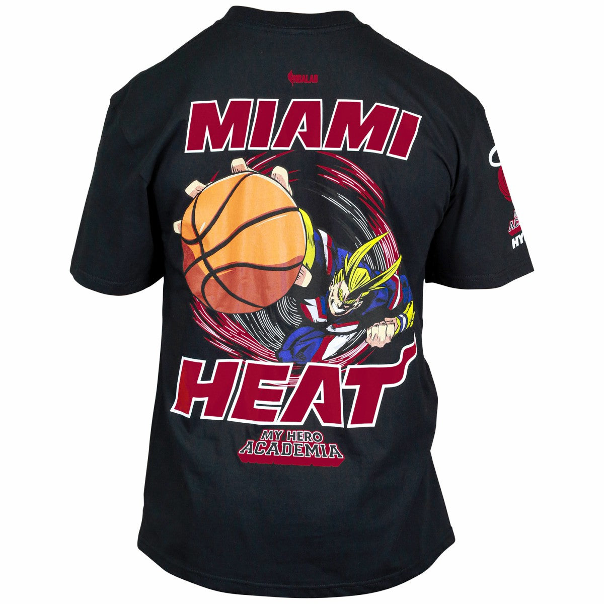 NBA Miami Heat Hyperfly Unisex NBA x My Hero Academia All Might Smash T-Shirt