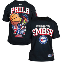 NBA Philadelphia 76ers Hyperfly Unisex NBA x My Hero Academia All Might Smash T-Shirt