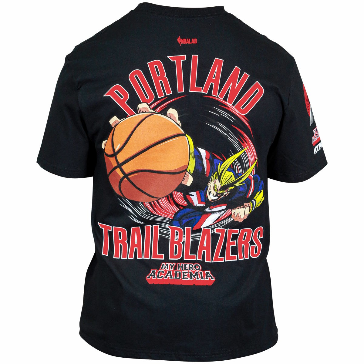 NBA Portland Trail Blazers Hyperfly Unisex NBA x My Hero Academia All Might Smash T-Shirt