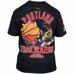 NBA Portland Trail Blazers Hyperfly Unisex NBA x My Hero Academia All Might Smash T-Shirt