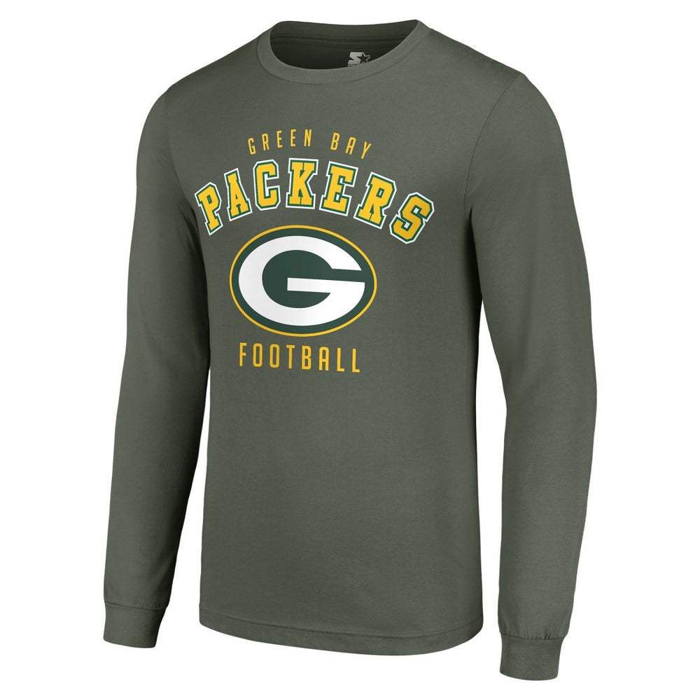 Starter Long Sleeve T-Shirt - Green Bay Packers