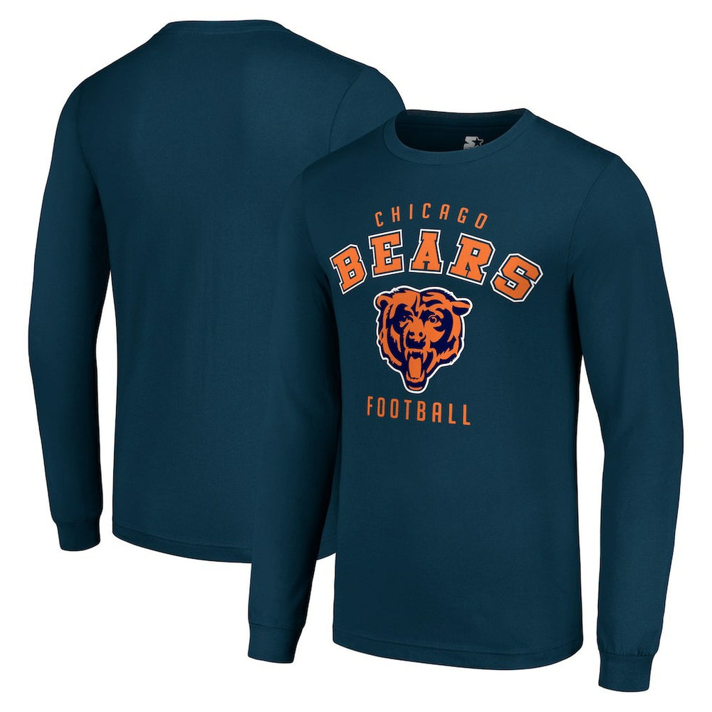 Starter Long Sleeve T-Shirt - Chicago Bears