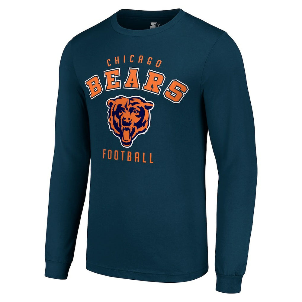 Starter Long Sleeve T-Shirt - Chicago Bears