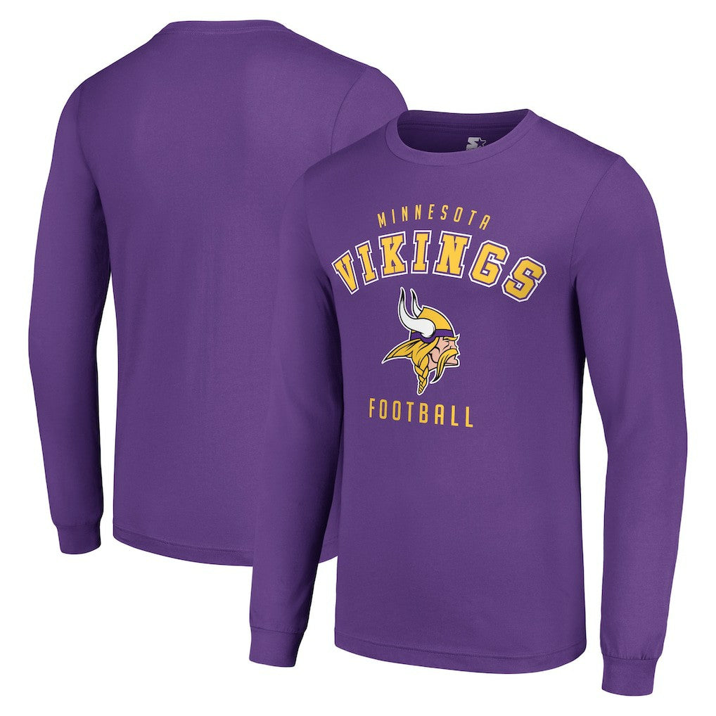 Starter Long Sleeve T-Shirt - Minnesota Vikings