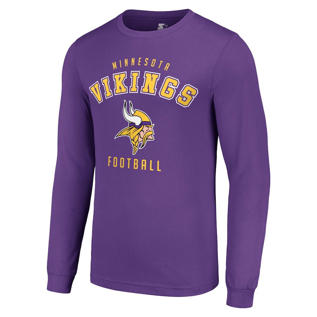 Starter Long Sleeve T-Shirt - Minnesota Vikings