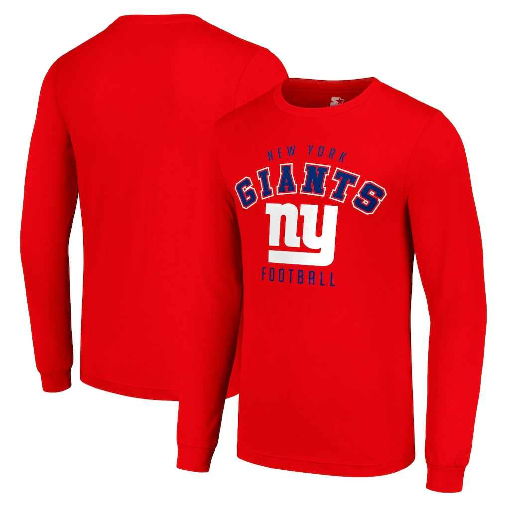 Starter Long Sleeve T-Shirt - New York Giants