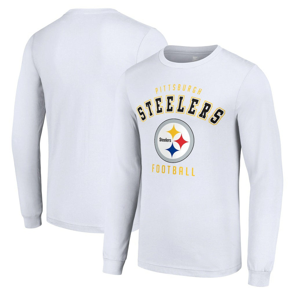 Starter Long Sleeve T-Shirt - Pittsburgh Steelers