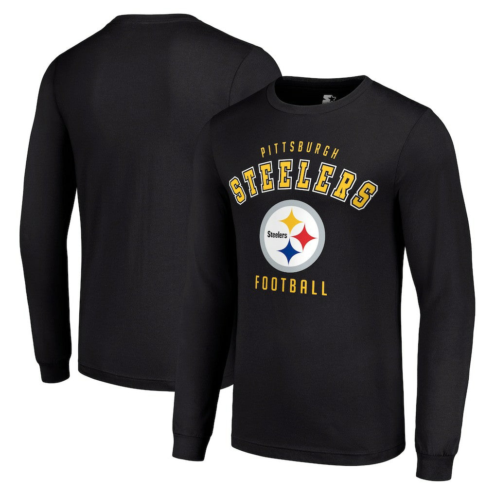 Starter Long Sleeve T-Shirt - Pittsburgh Steelers