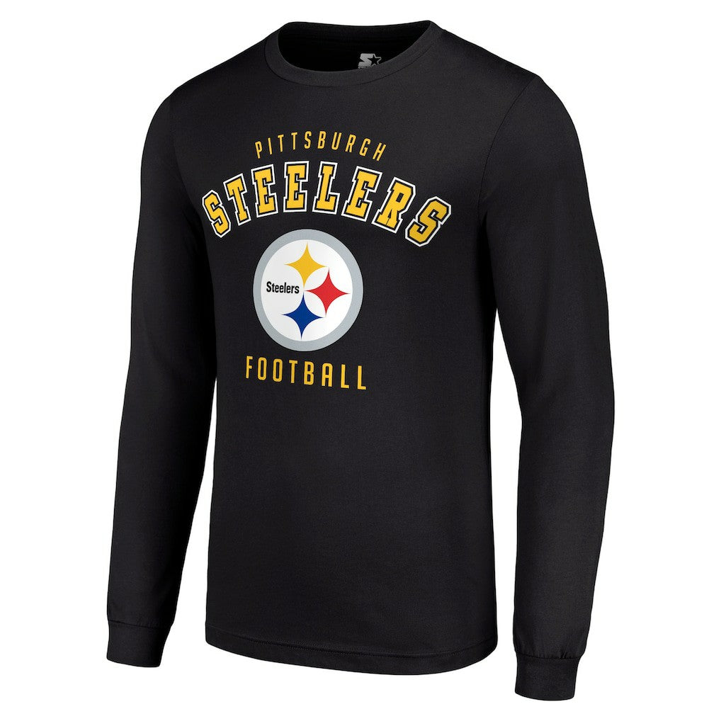 Starter Long Sleeve T-Shirt - Pittsburgh Steelers