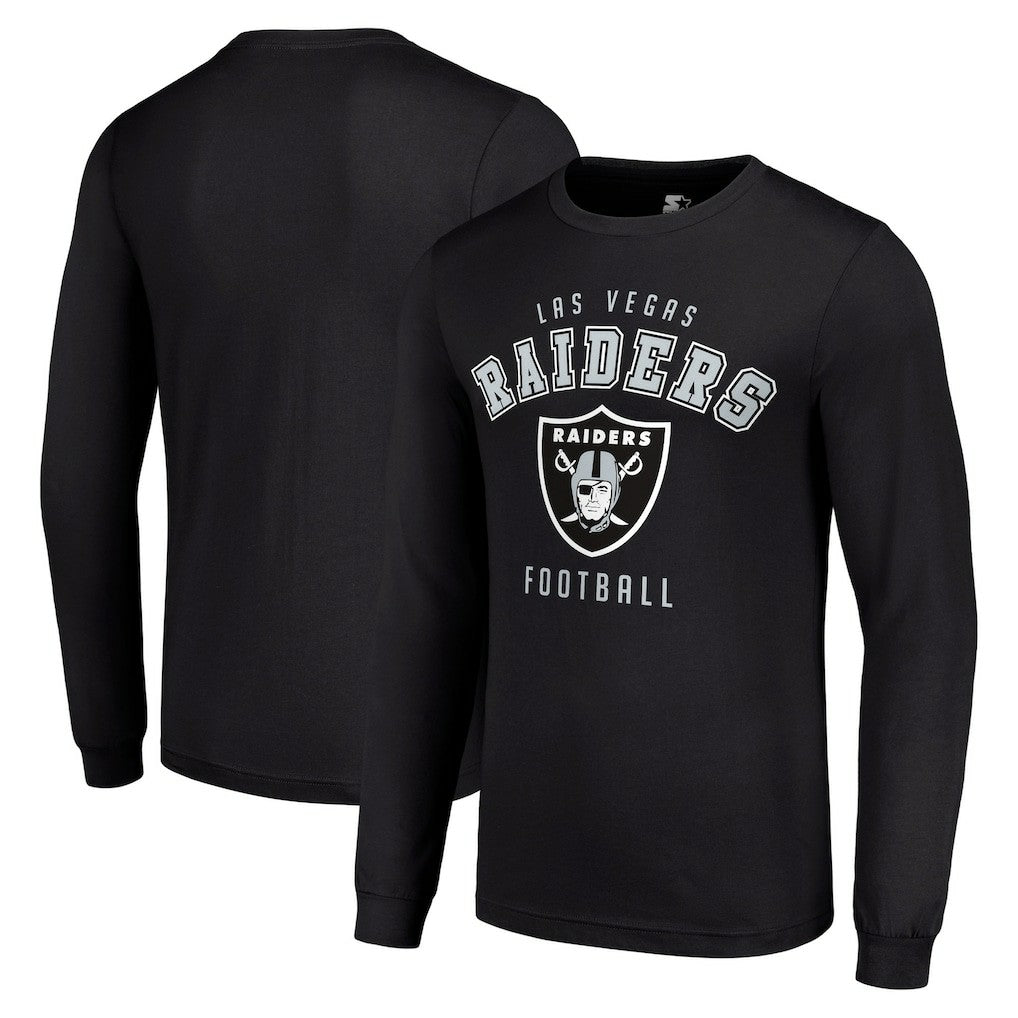 Starter Long Sleeve T-Shirt - Las Vegas Raiders