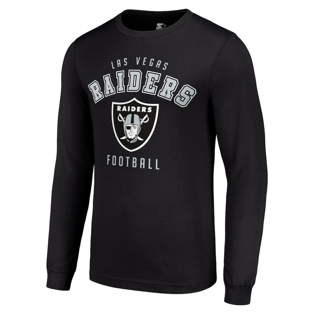 Starter Long Sleeve T-Shirt - Las Vegas Raiders