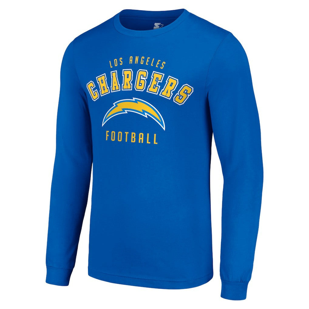 Starter Long Sleeve T-Shirt - Los Angeles Chargers