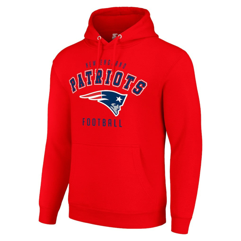 Starter Unisex Logo Pullover Hoodie - New England Patriots
