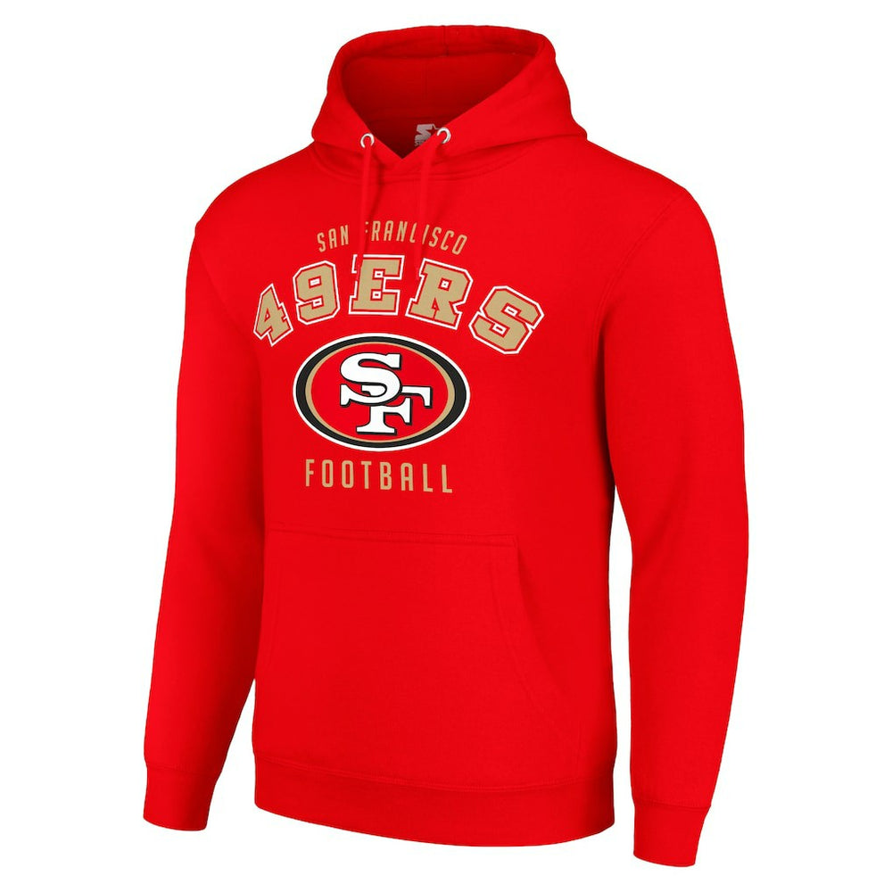 Starter Unisex Logo Pullover Hoodie - San Francisco 49ers
