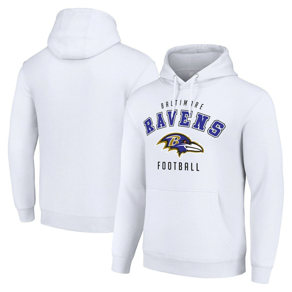 Starter Unisex Logo Pullover Hoodie - Baltimore Ravens