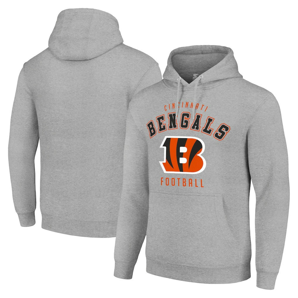 Starter Unisex Logo Pullover Hoodie - Cincinnati Bengals