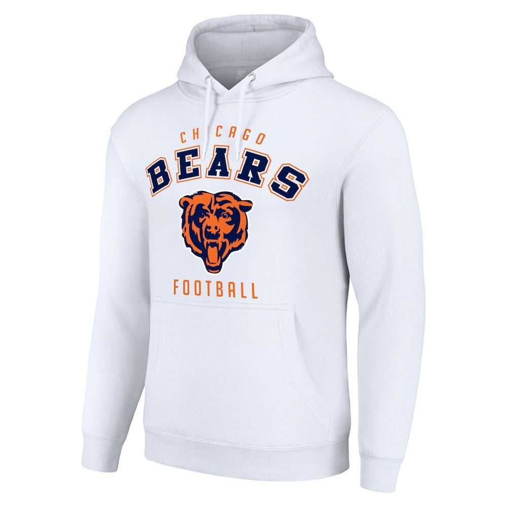 Starter Unisex Logo Pullover Hoodie - Chicago Bears