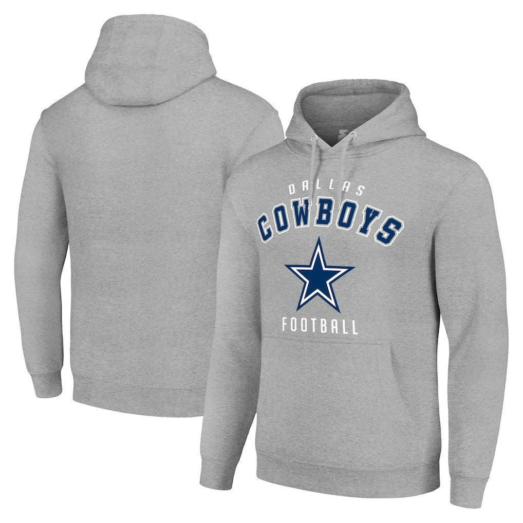 Starter Unisex Logo Pullover Hoodie - Dallas Cowboys