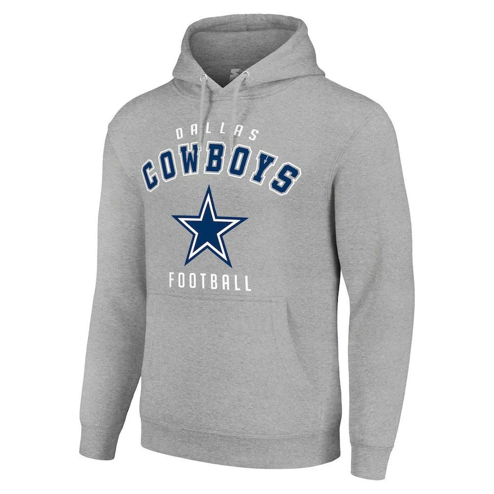 Starter Unisex Logo Pullover Hoodie - Dallas Cowboys