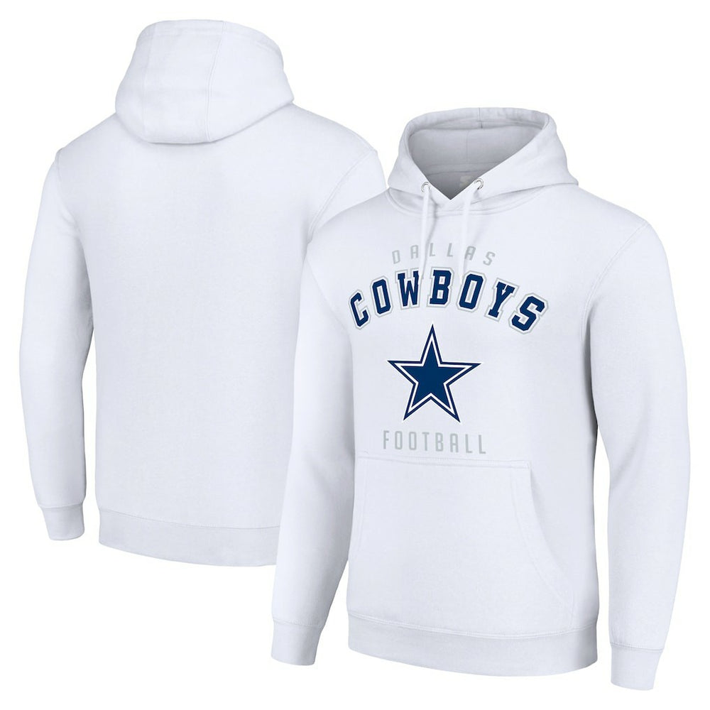 Starter Unisex Logo Pullover Hoodie - Dallas Cowboys