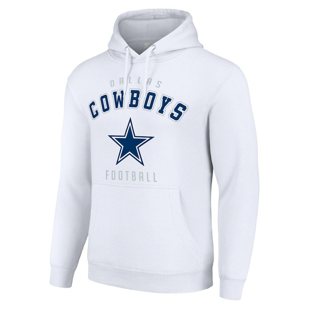 Starter Unisex Logo Pullover Hoodie - Dallas Cowboys