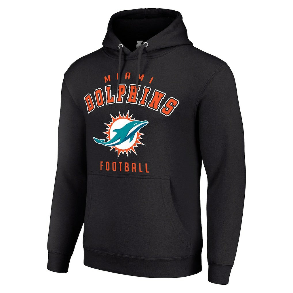 Starter Unisex Logo Pullover Hoodie - Miami Dolphins
