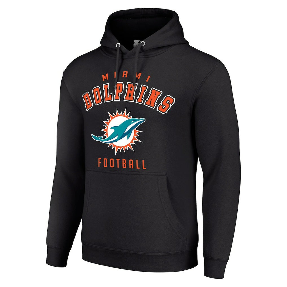 Starter Unisex Logo Pullover Hoodie - Miami Dolphins