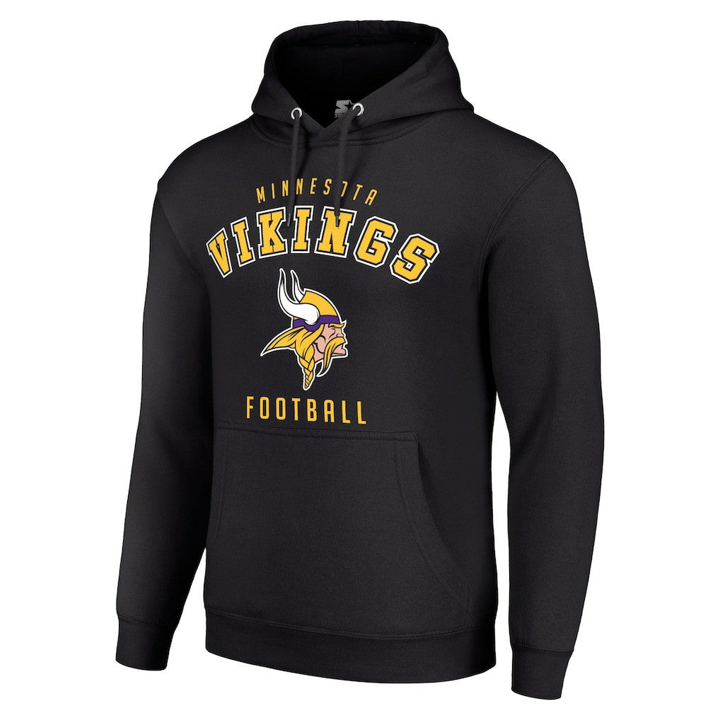 Starter Unisex Logo Pullover Hoodie - Minnesota Vikings
