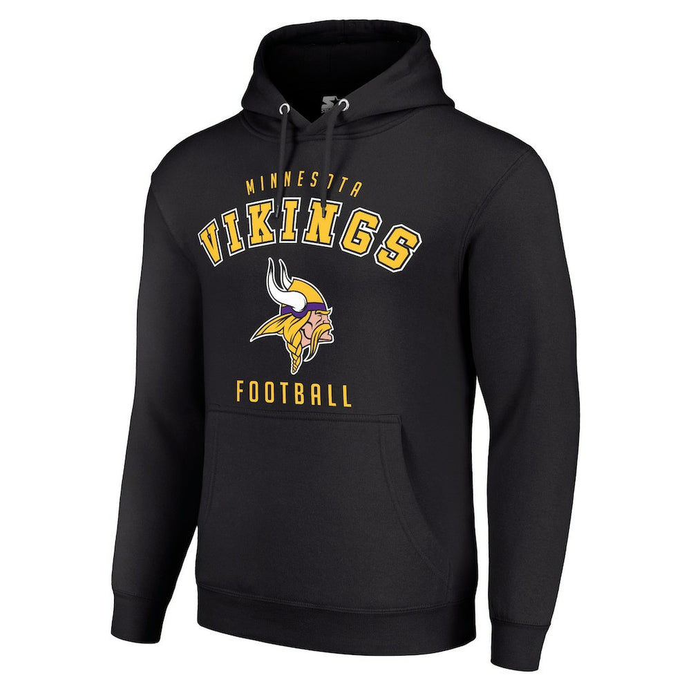 Starter Unisex Logo Pullover Hoodie - Minnesota Vikings