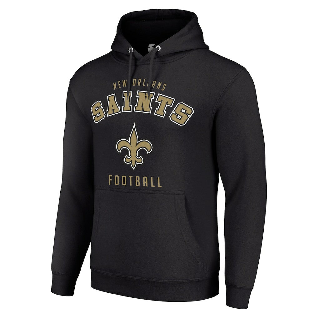 Starter Unisex Logo Pullover Hoodie - New Orleans Saints