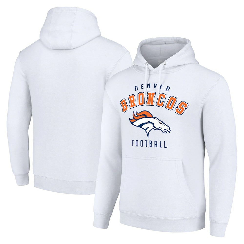 Starter Unisex Logo Pullover Hoodie - Denver Broncos