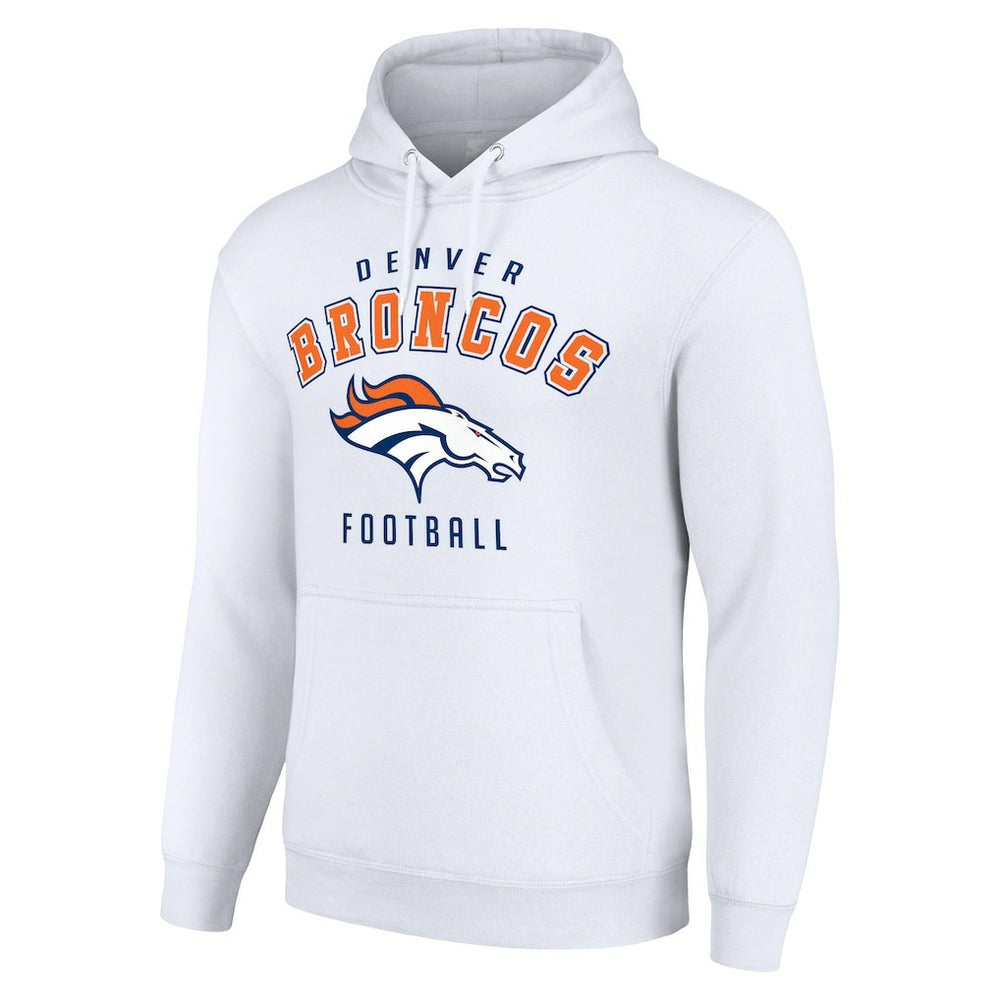 Starter Unisex Logo Pullover Hoodie - Denver Broncos