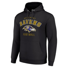 Starter Unisex Logo Pullover Hoodie - Baltimore Ravens