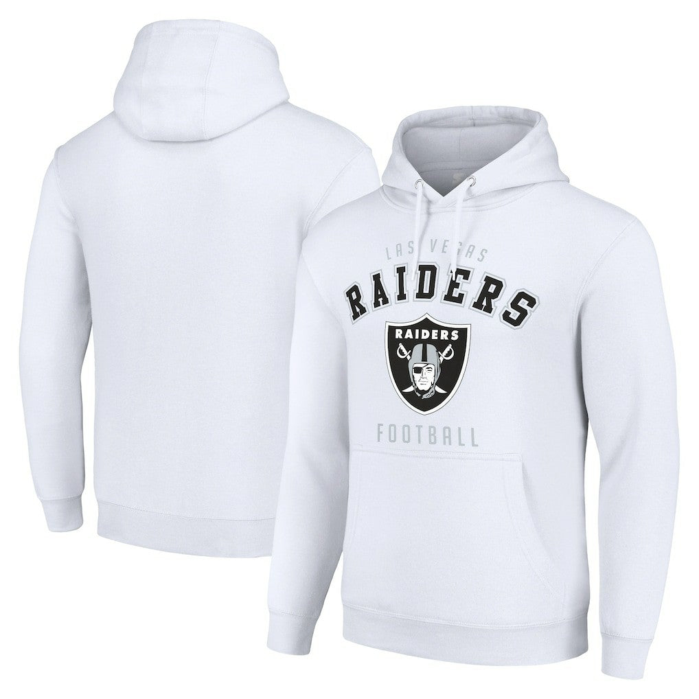 Starter Unisex Logo Pullover Hoodie - Las Vegas Raiders